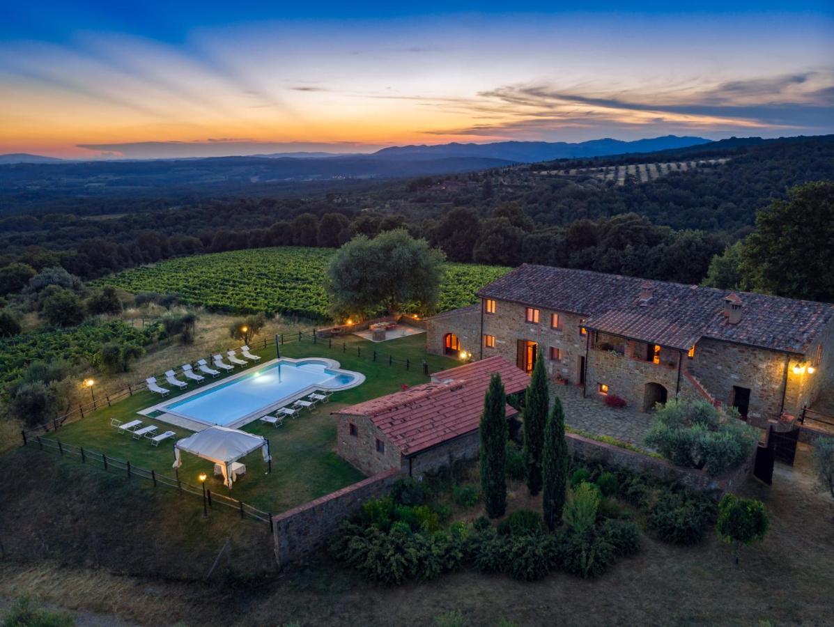 Villa Maria In Chianti Rapolano Terme Exterior photo